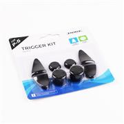 Gamepad L2 R2 Extended Buttons Kit Trigger Button + Rocker Cap ABS Button Set for PS5