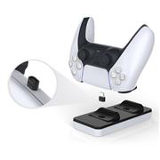 Dobe Dual Charging Dock Stand with usb charger adapter for ps5 Wireless Controller 04