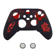 Protective Silicone Case with racing Pattern + TPU Cap for Xbox Series X/S Controller 3 Colors 02