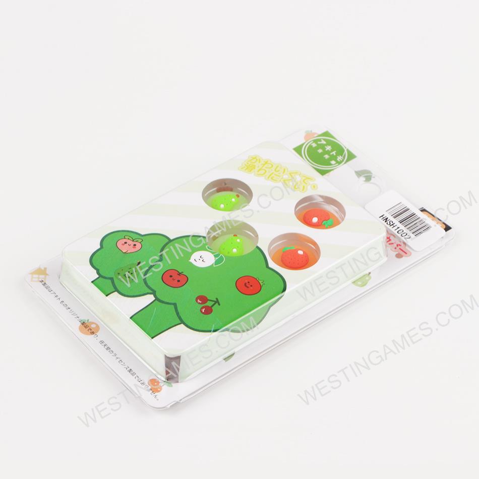 4in1 Fruit Thumb Grips Analog Caps Silicone Rubber For Switch - Pear and Orange