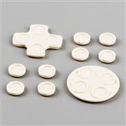 D-Pad and ABXY Button Caps Enhance Grip for Switch - White 04