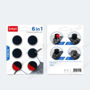 ipega 6in1 Thumb Grip Cap Analog Stick Covers for PS5