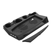Multifunctional Cooling Stand with Discs Slot and Controller Charging Adapter for PS5 and PS5 DE 02