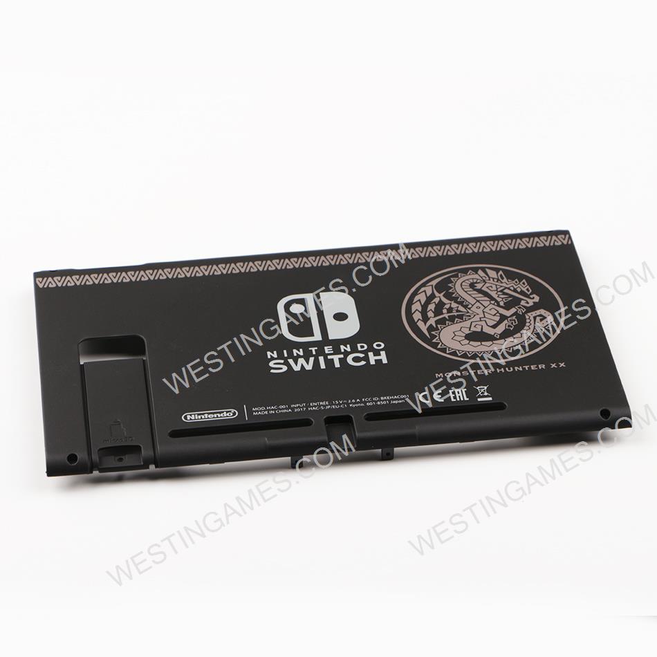 Original Replacement Rear Back Monster Hunter Limited Cover for NS switch