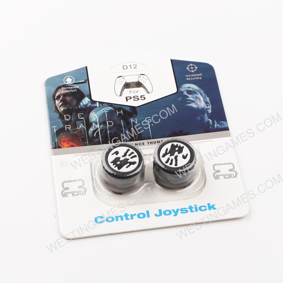 FPS Higher Thumb Grip Cap Analog Stick Covers for PS5 Controller - Death Stranding