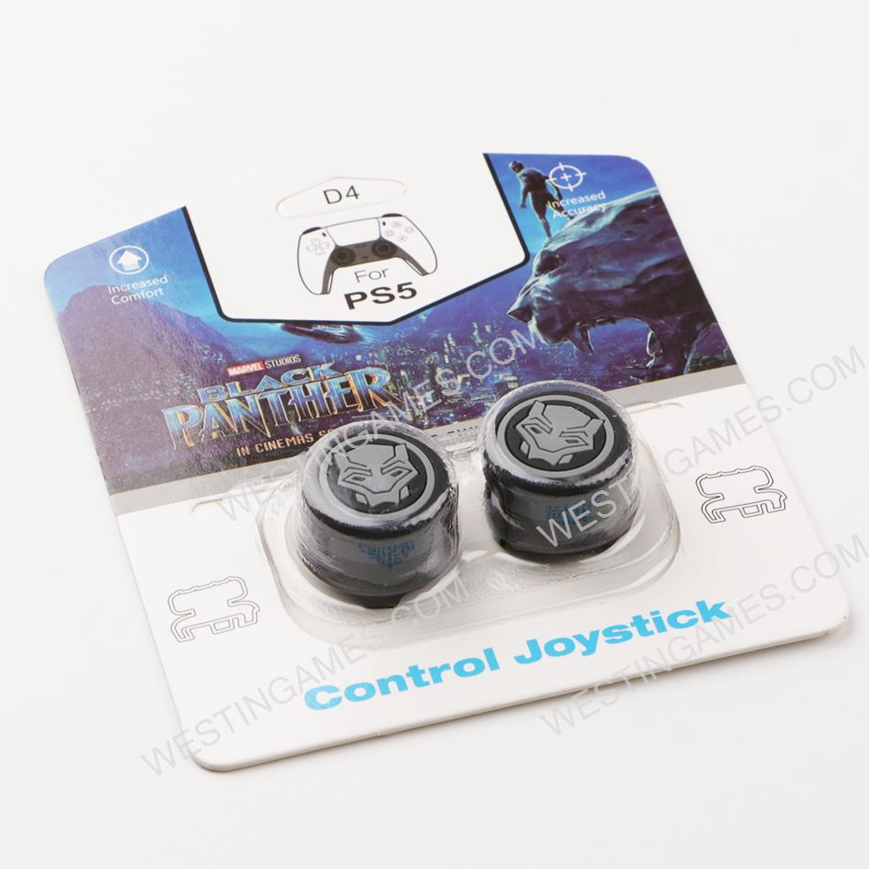 FPS Higher Thumb Grip Cap Analog Stick Covers for PS5 Controller - avengers