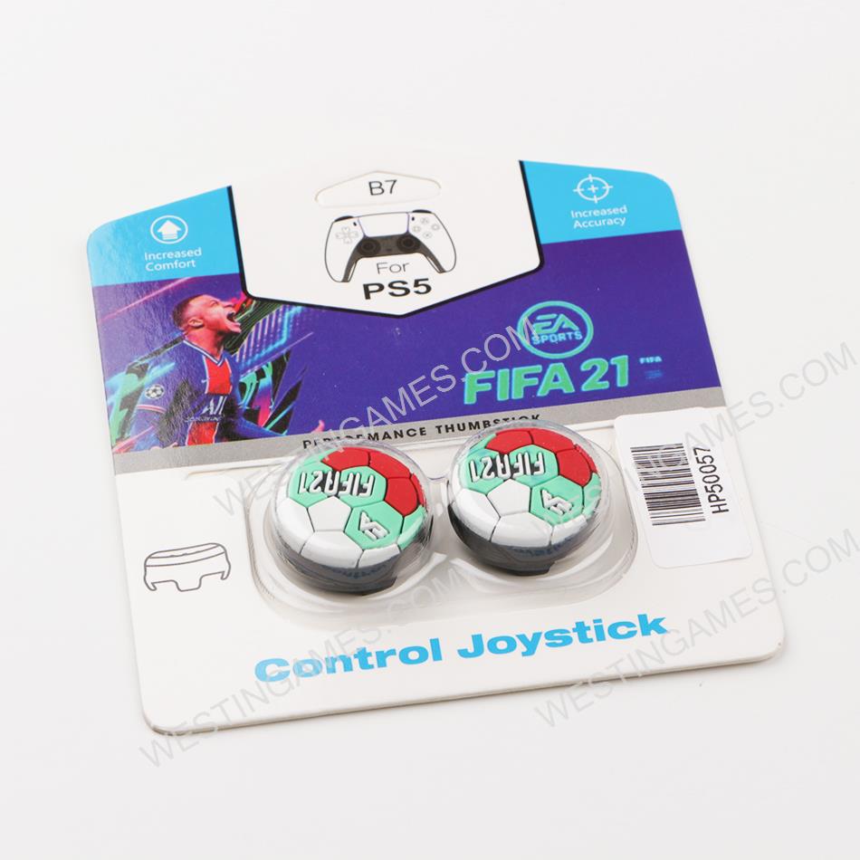 FPS Higher Thumb Grip Cap Analog Stick Covers for PS5 Controller - FiFa