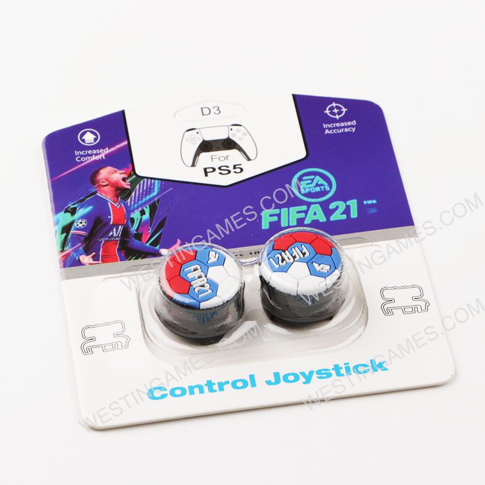 FPS Higher Thumb Grip Cap Analog Stick Covers for PS5 Controller - FiFa