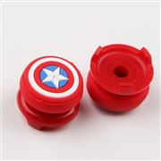 FPS Higher Thumb Grip Cap Analog Stick Covers for PS5 Controller - Captain America 02