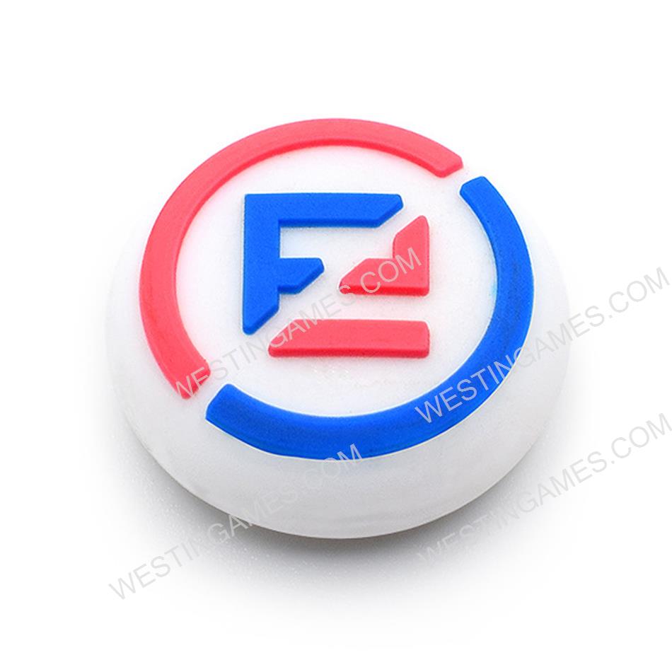 Thumb Grips Analog Capcs Silicone Rubber For PS5 Controller - EA White