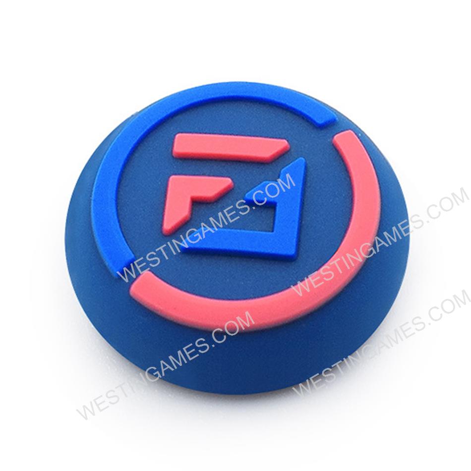 Thumb Grips Analog Capcs Silicone Rubber For PS5 Controller - EA Blue