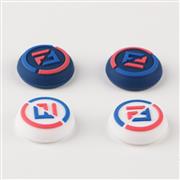 4in1 Silicone Thumb Grips Cap Analog Stick Covers for PS5 Wireless Controller - EA 02