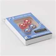 4in1 Silicone Thumb Grips Cap Analog Stick Covers for PS5 Wireless Controller - Mario Toad