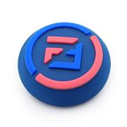 Thumb Grips Analog Capcs Silicone Rubber For PS5 Controller - EA Blue