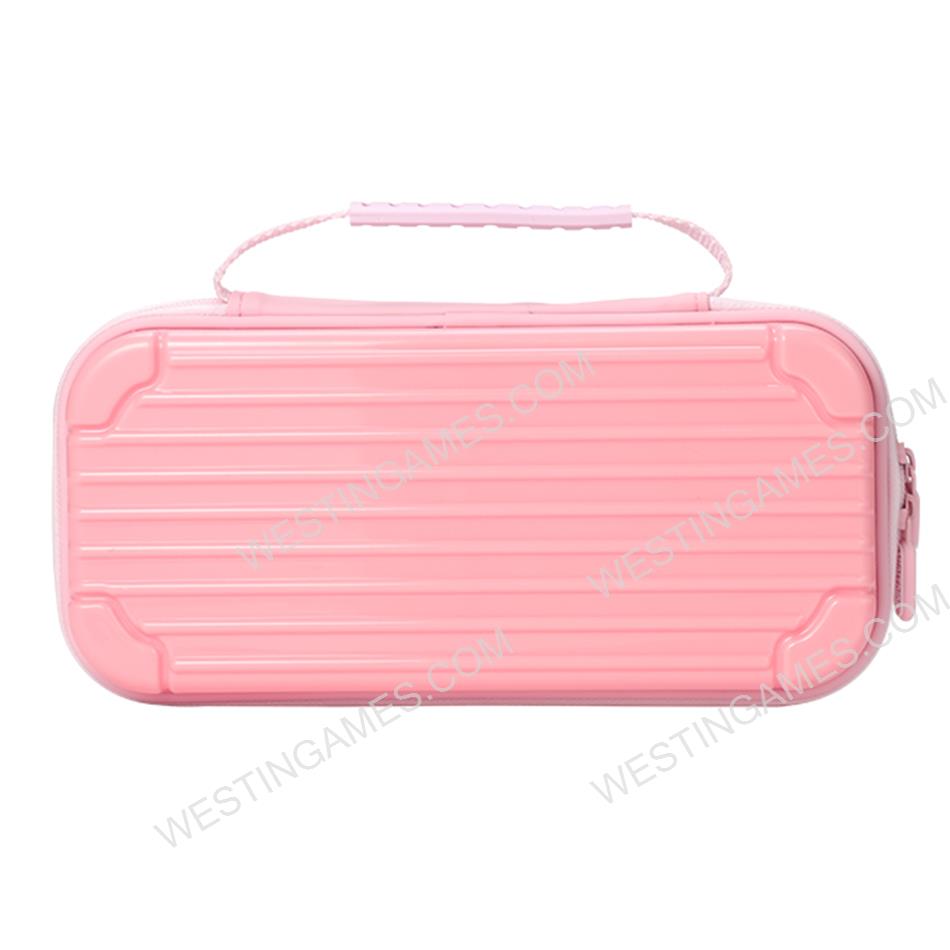 New Upgrade Protective Storage Hard Case Carrying Bag for Switch - lite Pink