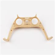 Decorative Strip Handle PC Shell Cover For PS5 Gamepad Controller - Gold 02