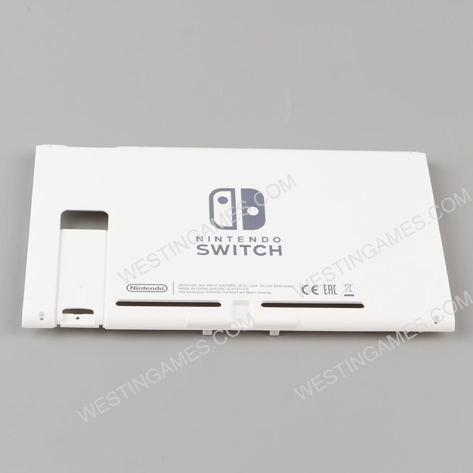 Replacement Rear Cover with grey logo for NS switch