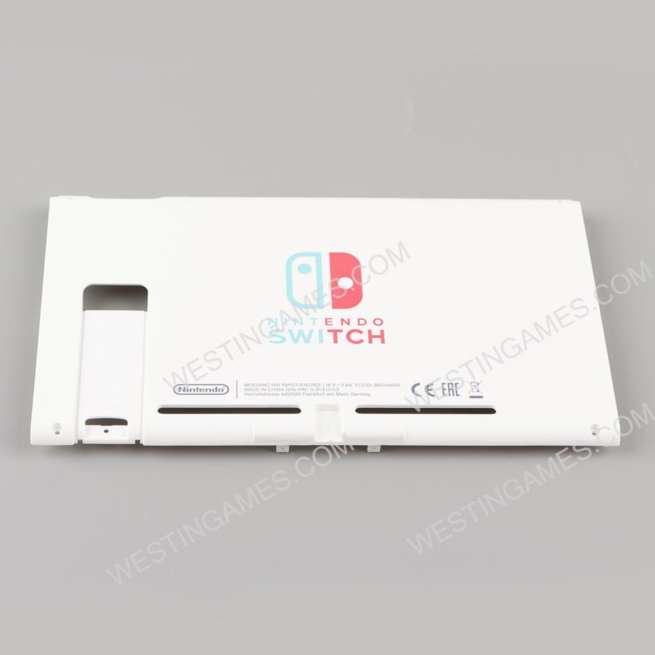 Replacement Rear Cover with blue-red logo for NS switch