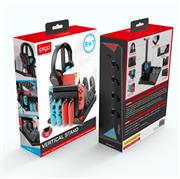 New Multifunctional Cooling Stand with Discs Slot and Controller Charging Adapter for switch - black 04