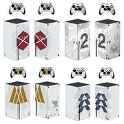 Designer Skin Sticker Colourful for XBOX Series X System + XBOX Series X Controller Decal - Customs Themes 02