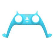 Decorative Strip Handle PC Shell Cover For PS5 Gamepad Controller - Light Blue