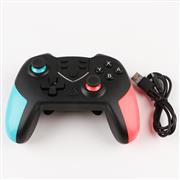 T23 Wireless Bluetooth Pro Gamepad Controller with Rear Button and 6 Axis for Switch - Blue Red