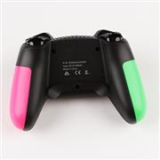 T23 Wireless Bluetooth Pro Gamepad Controller with Rear Button and 6 Axis for Switch - Green Pink 04