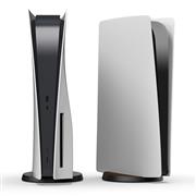 Replacement housing case Faceplate Cover for ps5 uhd system - Siliver
