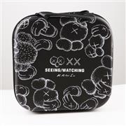 Square Hard Carrying Case Travel Pouch Bag for switch Ring Fit - Sesame Street Black