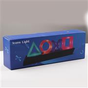 Icon Modeling Voice Control Decorative Lamp House Colorful Lights Game Lampstand Led light - PS4