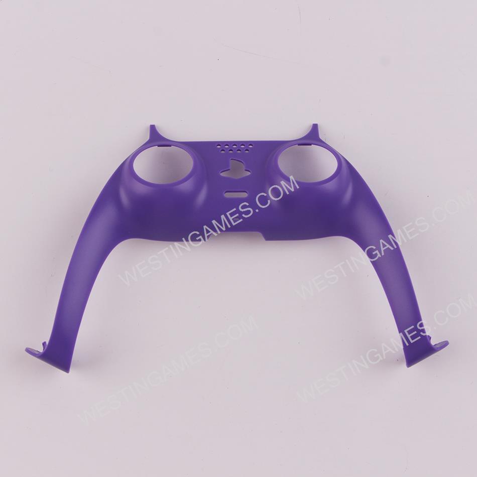Decorative Strip Handle PC Shell Cover For PS5 Gamepad Controller - Purple