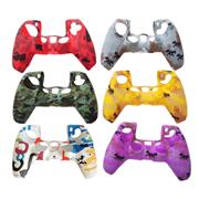 Cartoon Silicone Protective Case for ps5 dualsense Controllers Camouflage - Colorful