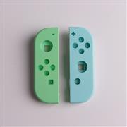 Left and Right Housing Cover Case with SL SR Button Set for Switch Joy-con Animal Crossing Blue and Green