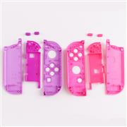 Left and Right Housing Cover Case with SL SR Button Set for Switch Joy-con DISNEY Pink and Purple 03