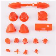 Full Set Dpad ABXY Grips Stick Bumpers Triggers Buttons Replacement for Xbox Series S/X Controller - Orange