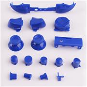 Full Set Dpad ABXY Grips Stick Bumpers Triggers Buttons Replacement for Xbox Series S/X Controller - Blue