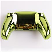 Replacement Mirror Chrome Top and Bottom Housing Shell Case for Playstation 5 PS5 Controller -  Green 02
