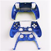 Replacement Mirror Chrome Top and Bottom Housing Shell Case for Playstation 5 PS5 Controller -  Green 03