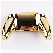 Replacement Mirror Chrome Top and Bottom Housing Shell Case for Playstation 5 PS5 Controller - Gold 02