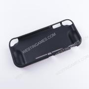 Integrated Soft tpu Handle Grip Cover Case with 6 Aanalog Grips for Switch lite - Yellow Kirby 02