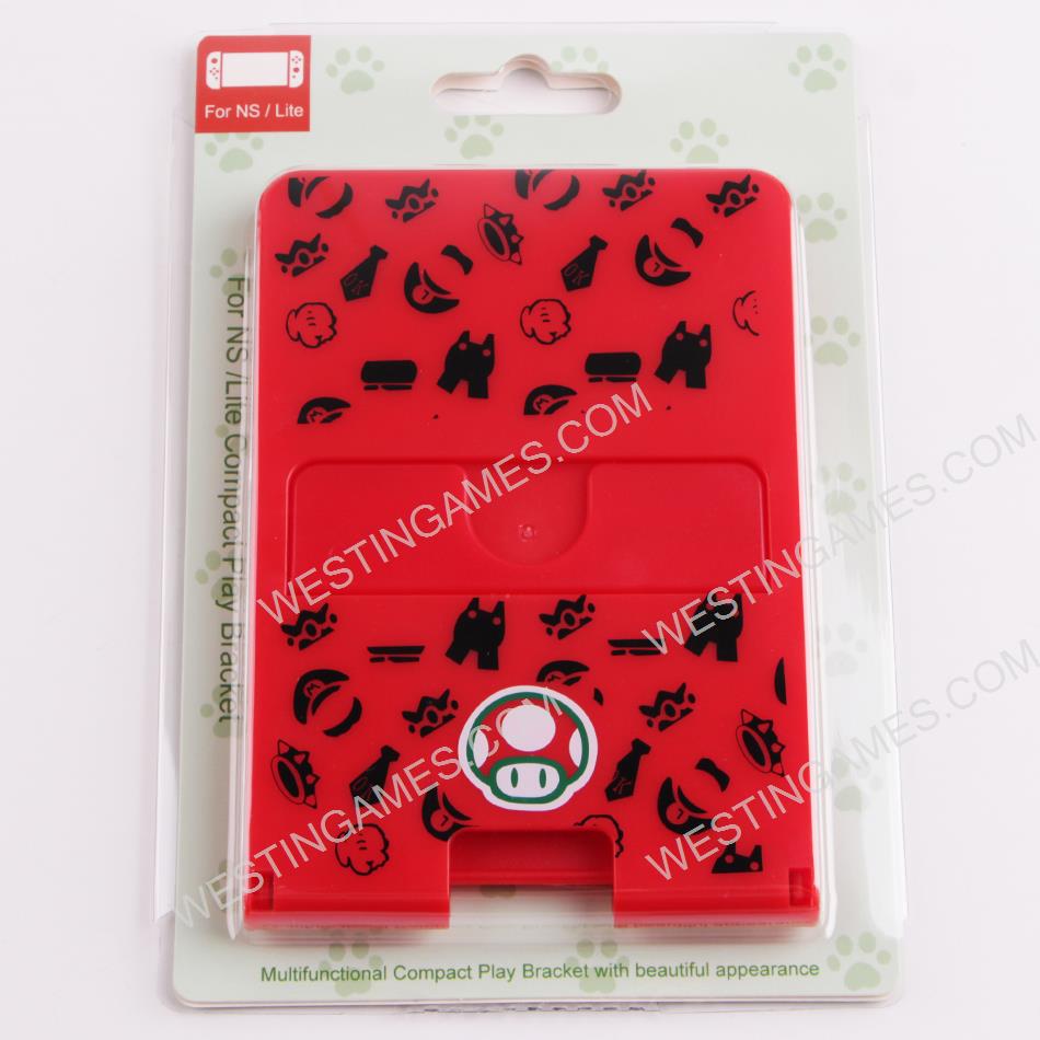 New Mini Foldable Stand Mount Holder Height Adjustable Play For Switch Console - Super Mario Toad