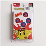New 4in1 Cut Cat Paw Thumb Grips Analog Caps Silicone Rubber For NS Switch - Deep Blue and Red