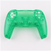 Replacement Top and Bottom Housing Shell Case for Playstation 5 PS5 Controller - Clear Green