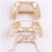 Replacement Top and Bottom Housing Shell Case for Playstation 5 PS5 Controller - Gold 03