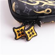 Black PU Hard Carrying Case Travel Pouch for Nintendo NS Switch - Monster Hunter 03