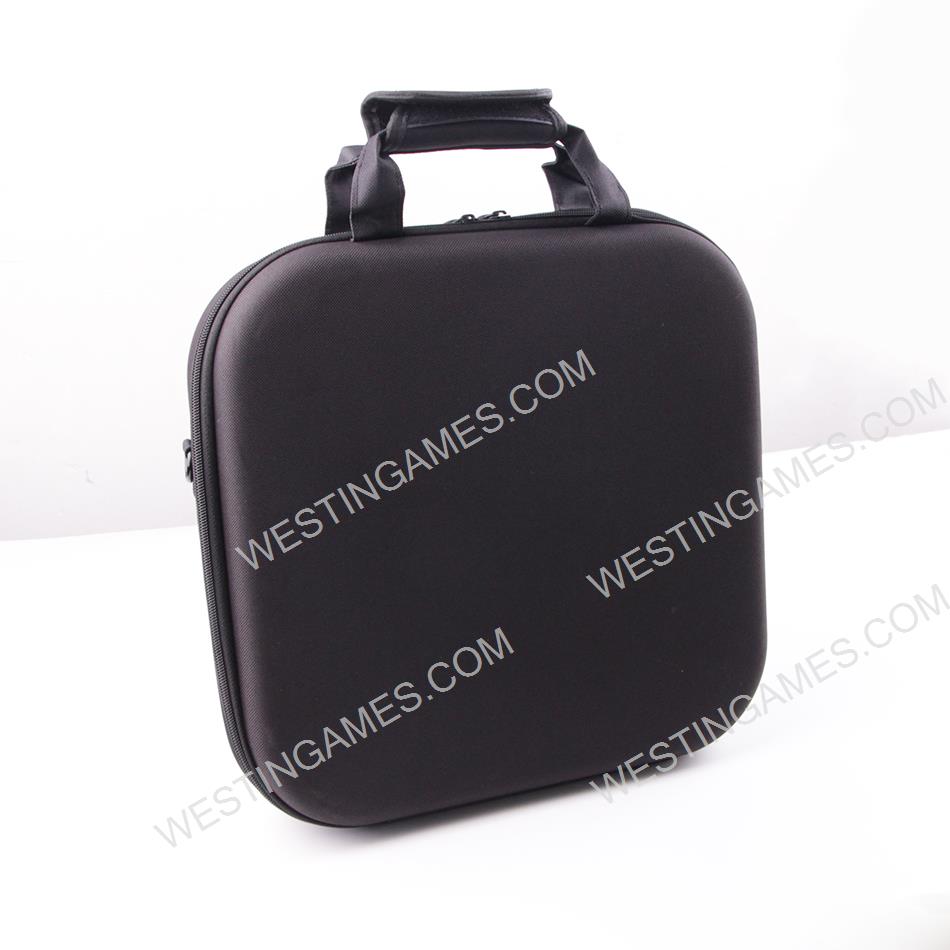 2in1 Square Hard Carrying Case Travel Pouch Bag for switch Ring Fit and Mini Ring Fit - Black