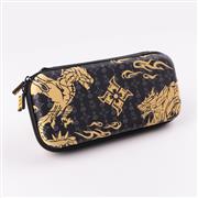 Black PU Hard Carrying Case Travel Pouch for Nintendo NS Switch - Monster Hunter