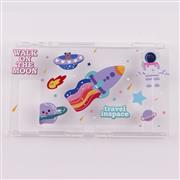 Soft Clear TPU+PC Grip Case and Ergonomic Shock-Absorption Cover for Switch Travel in space 03