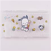 Soft Clear TPU+PC Grip Case and Ergonomic Shock-Absorption Cover for Switch Blue Banana and Ice Cream 03