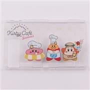 Soft Clear TPU+PC Grip Case and Ergonomic Shock-Absorption Cover for Switch Yellow Kirby 03